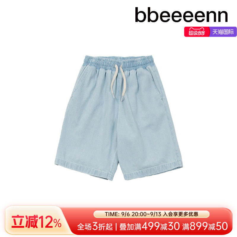 bbeeeenn童装夏季牛仔短裤图片