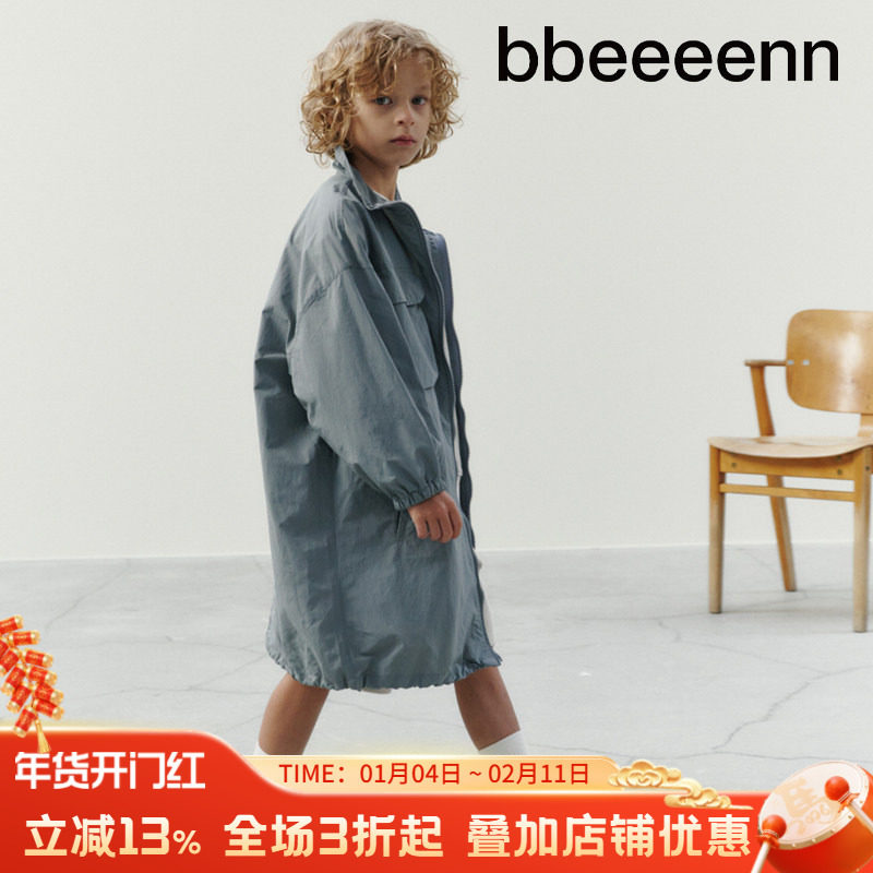 bbeeeenn春季新款儿童风衣外套男女大童学生英伦风中长款新年大衣,童装/婴儿装/亲子装,风衣,淘宝优惠券,粉丝福利购,淘宝优惠卷