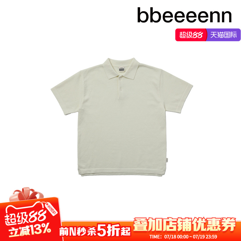 bbeeeennpolo领短袖T恤高级感
