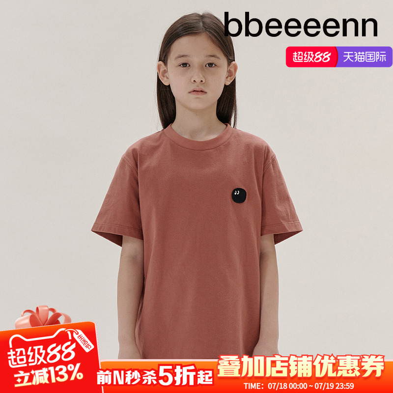 bbeeeenn圆领短袖T恤舒适透气