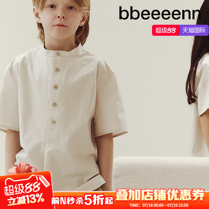 纯棉衬衫bbeeeenn休闲夏季舒适