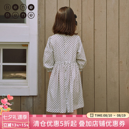 benebene韩国秋季连衣裙