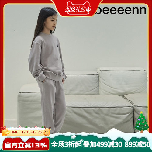 韩国儿童纯棉运动裤bbeeeenn