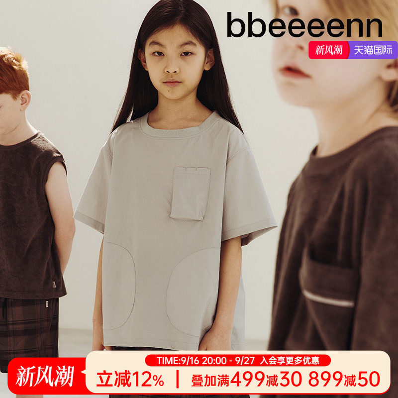 韩国半袖上衣bbeeeenn设计感