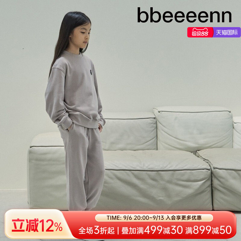 韩国儿童纯棉运动裤bbeeeenn图片