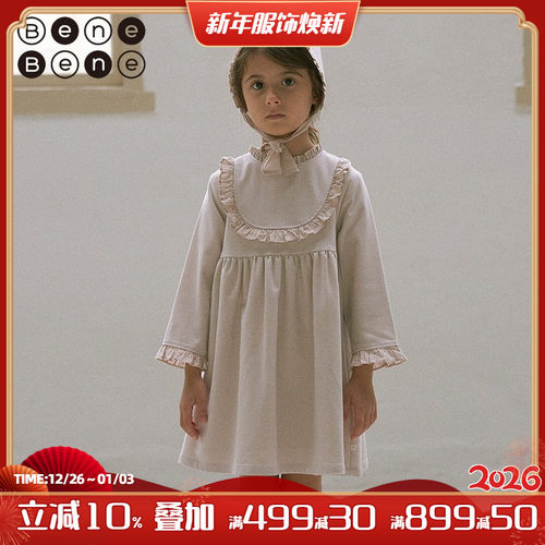 韩国连衣裙BeneBene长袖公主冬季