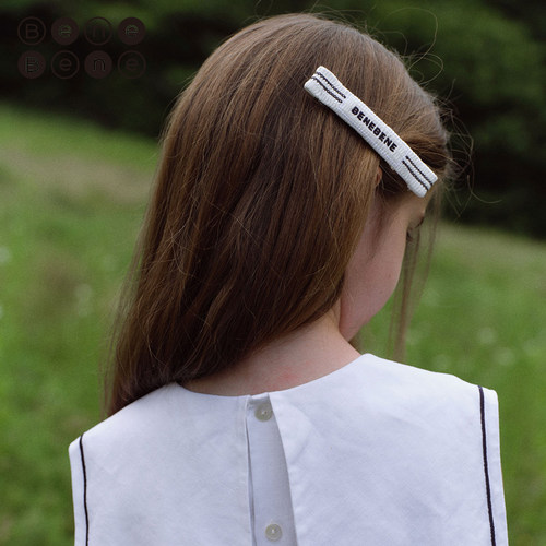 benebene织带设计发夹