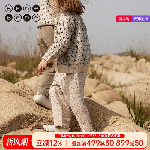 男女童长裤韩国小众品牌裤子