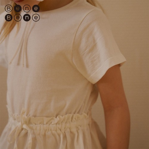 韩国短袖连衣裙benebene可爱春季