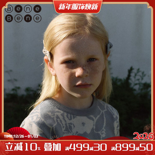 BeneBene布艺发夹两件套