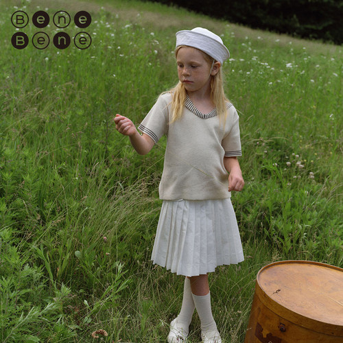 BeneBene女童学院风百褶裙