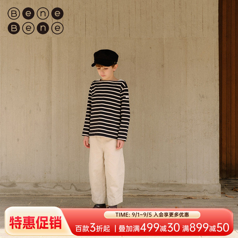 benebene秋冬新款纯棉休闲长裤图片