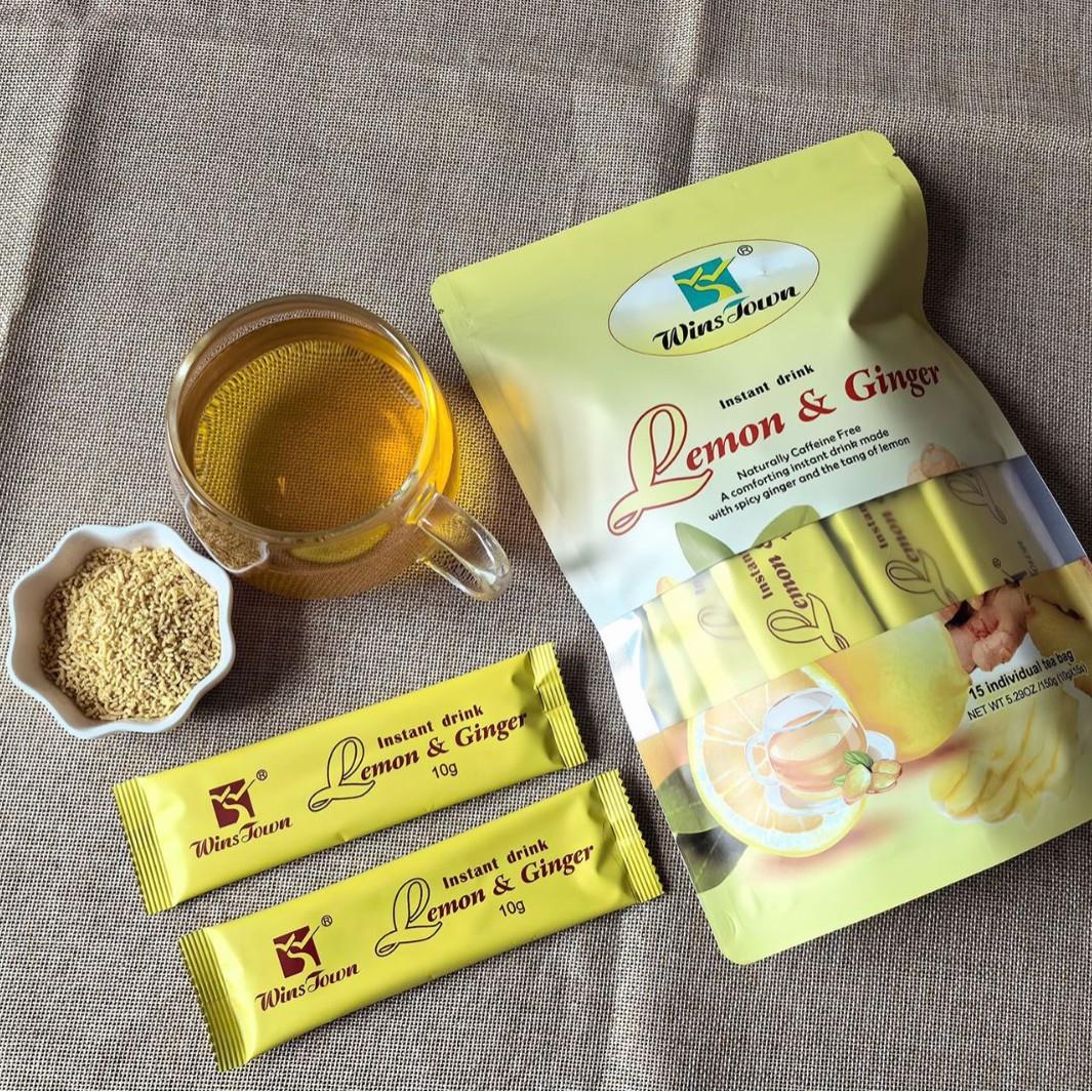 跨境电商柠檬姜茶Lemon and Ginger tea Stimulate appetite图片