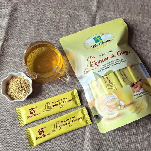 跨境电商柠檬姜茶Lemon and Ginger tea Stimulate appetite