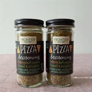 Frontier Natural披萨调味料甜椒茴香牛至罗勒Pizza Seasoning