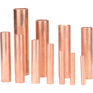 GT16/25/35/70/95/120/185平方紫铜管直接鼻子冷压电线缆对连接管