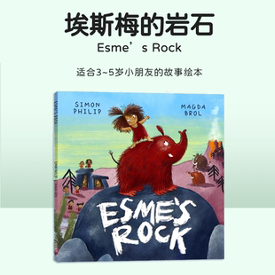 绘本 岩石 牛津精品图画书 埃斯梅 儿童幽默搞笑温暖平装 Magda Oxford出版 Esme Brol绘制 Rock 大开全彩插画OUP 英文原版