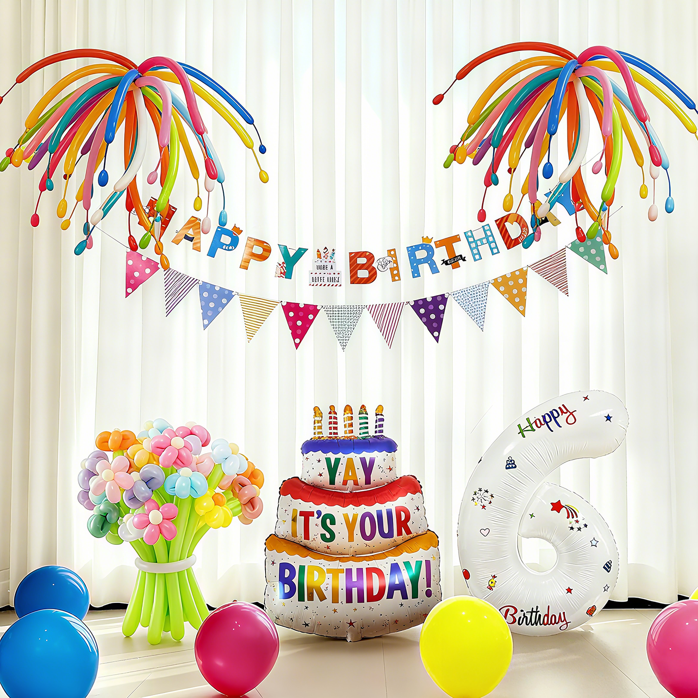 【气球加厚材质居家轻松布置】