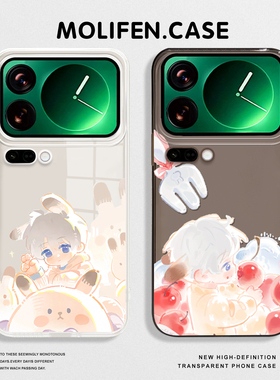 围巾猫狗适用小米17promax手机壳15spro猫咪14小狗13卡通12pro可爱ultra红米k80k70k90/turbo情侣note9新款11