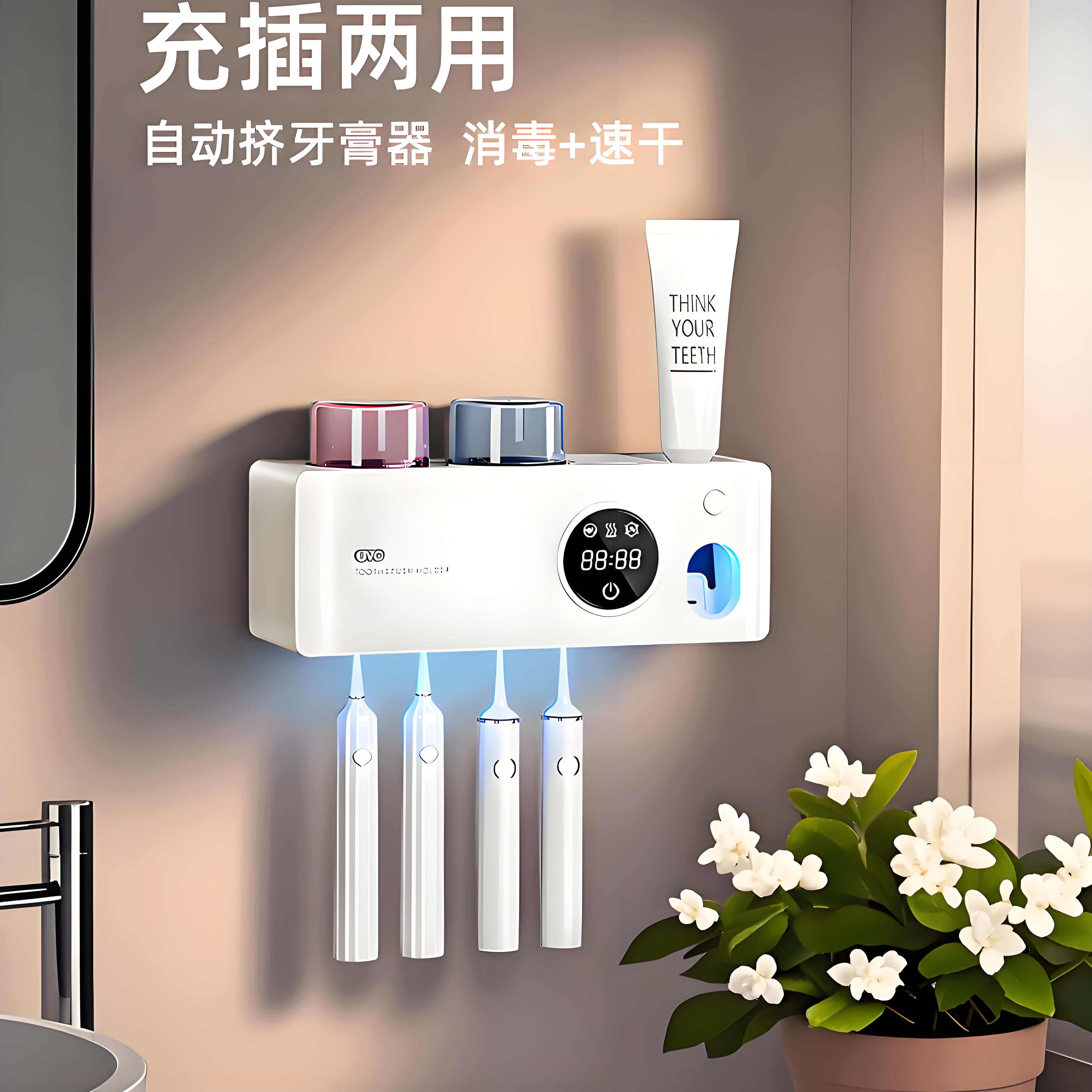 牙刷消毒器紫外线杀菌烘干