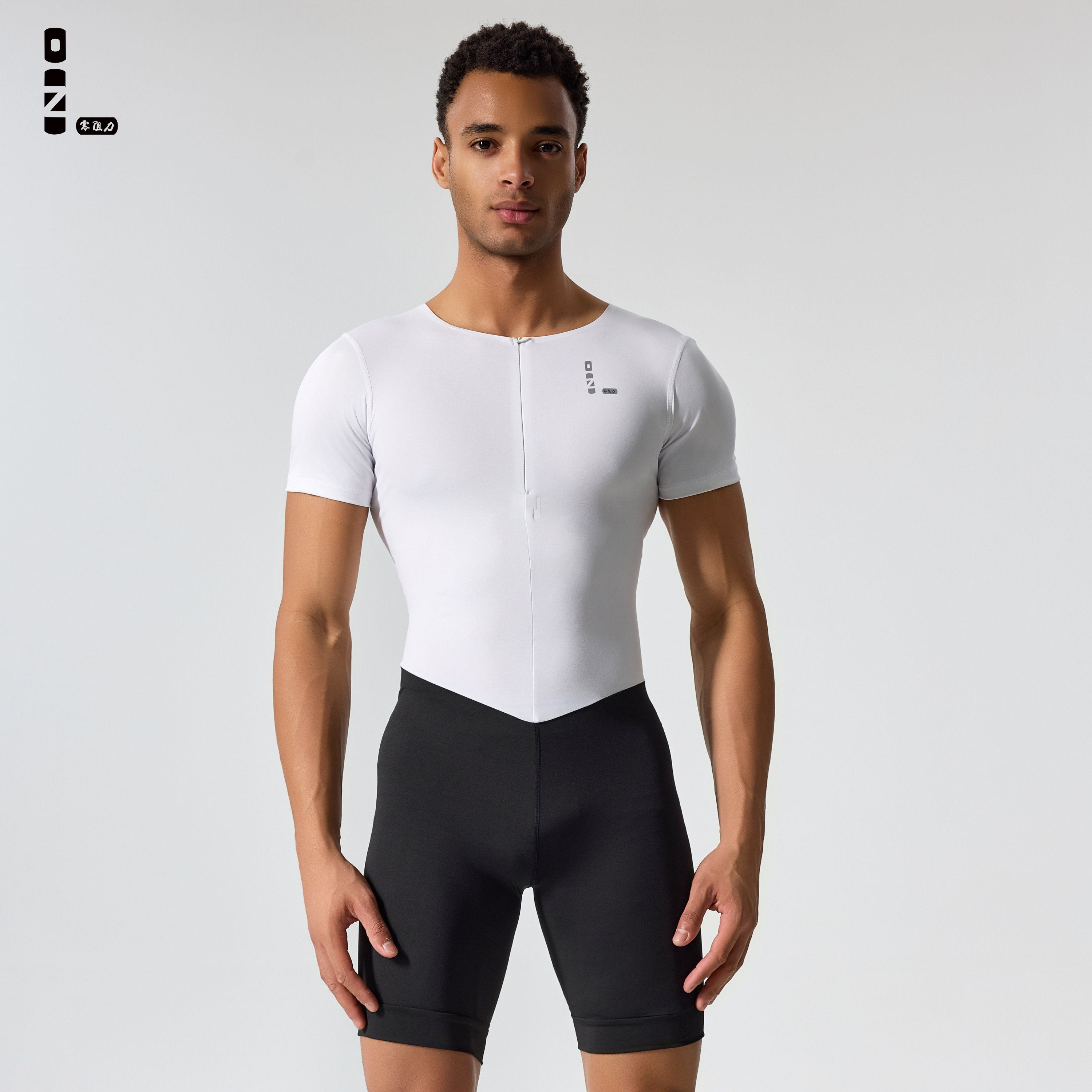 零阻力田径紧身连体服高弹短跑体考训练比赛跨栏跳远接力队服定制