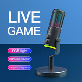 Microphone Mic Gaming Desktop Living Podcast Compatible Mac