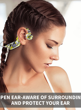 Bone Conduction Wireless Headphones Sport Running Headset