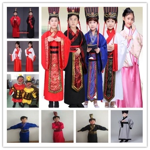 小戏骨水浒传李逵宋江鲁智深同款儿童武侠影视古装宋朝,。演出服