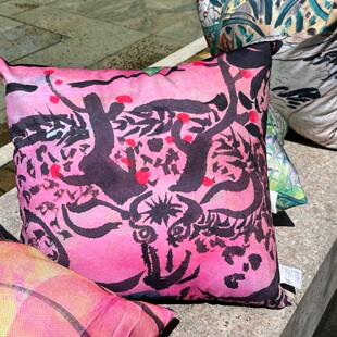 抱枕套 艺术衍生 帆布 45x45cm