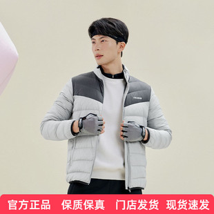 乔丹梭织羽绒服男2025冬季保暖短款轻薄修身外套风衣QDEGM3254092