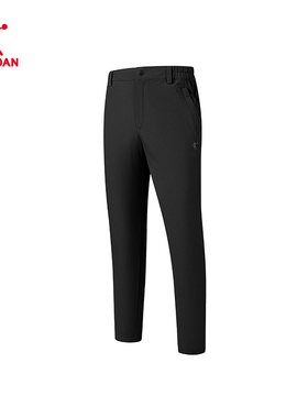 乔丹梭织休闲长裤男2026夏季透气速干耐磨运动裤男裤FKX33241412