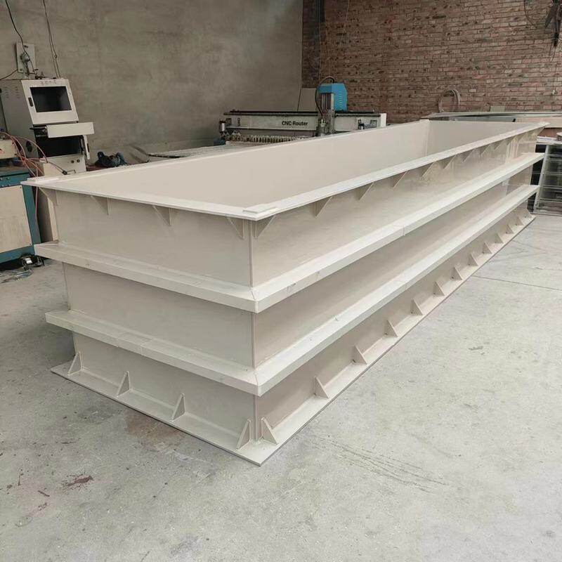 厂家批发PP化工水槽耐酸碱电解槽PP塑料销售耐腐蚀化工容器