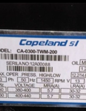 CA-0300 CA-0500-TWM S-0800-TFM-200沈阳谷轮冷库半封闭压缩机