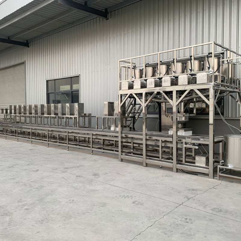 商用全自动豆腐机大型豆腐机生产线 豆腐生产全套设备