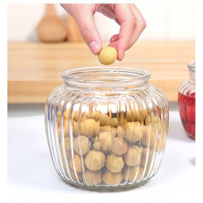 厨房用储物罐带盖杂粮泡菜坛罐腌菜子物茶叶罐罐子加厚家用食品储