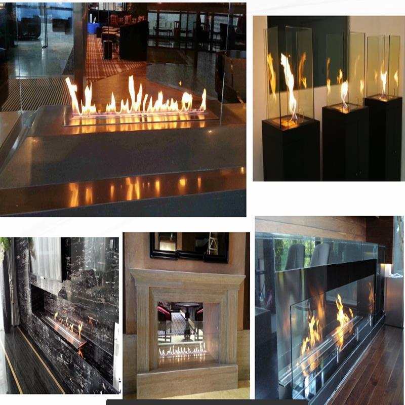 桌面酒精壁炉便携北欧露台真火壁炉智能火炉奢华跨境氛围感花园