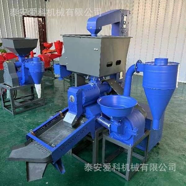 水稻碾米机去皮机五合一碾米机家用商用柴油机电机小米玉米脱皮机