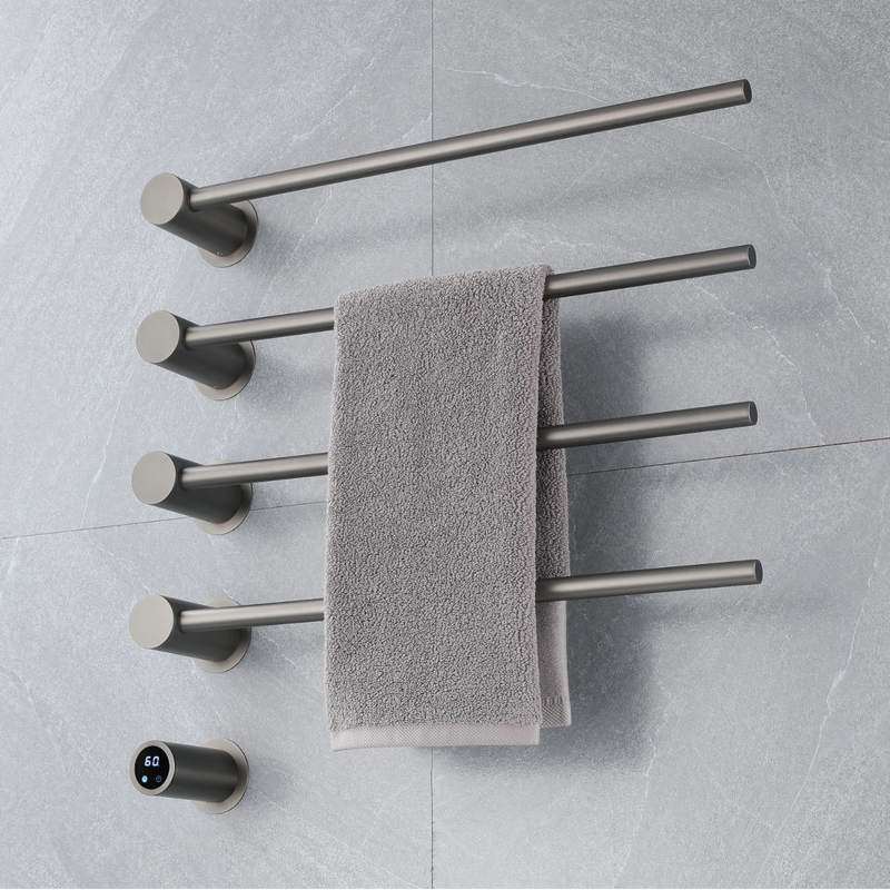 数显简约暗装加热304不锈钢电热毛巾杆家用浴室卫生间网红毛巾架,家装主材,智能毛巾架/浴巾架,淘宝优惠券,粉丝福利购,淘宝优惠卷