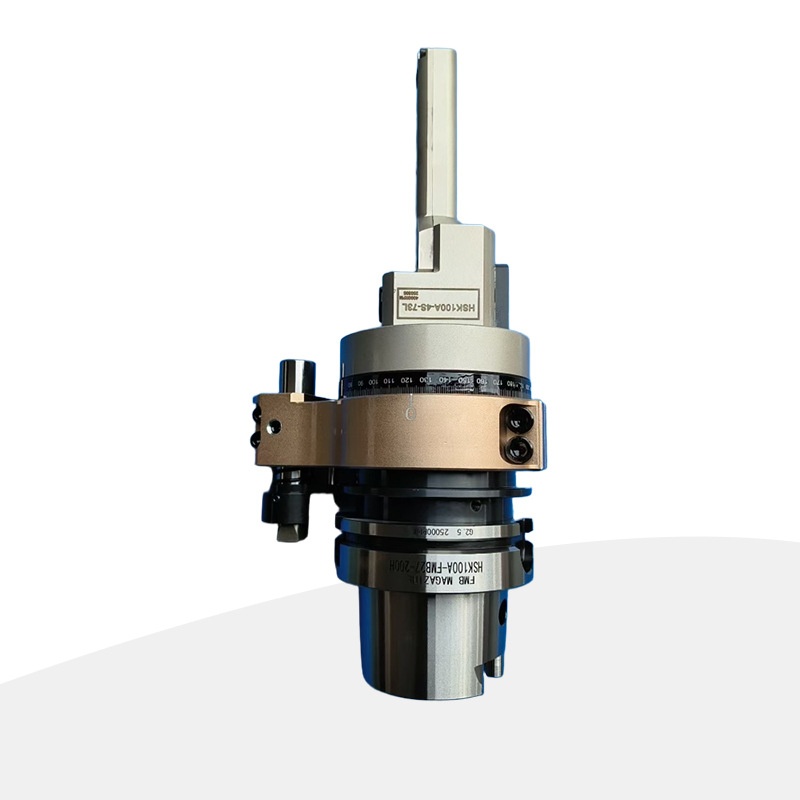 菲斯特细小型角度头HSK100A-4S 高精度万向铣头厂家定制铣刀