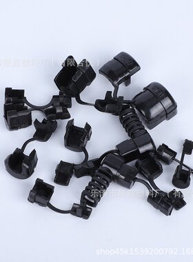 厂家电源线扣P/N系列尼龙线固5N-46P-4圆形电线电源线黑色白色扣