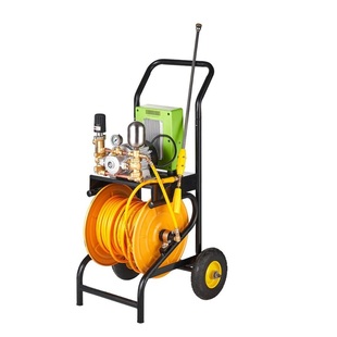 厂家供应小型耐用电动 电机高压喷雾器打药机 迪利 50L手推车式