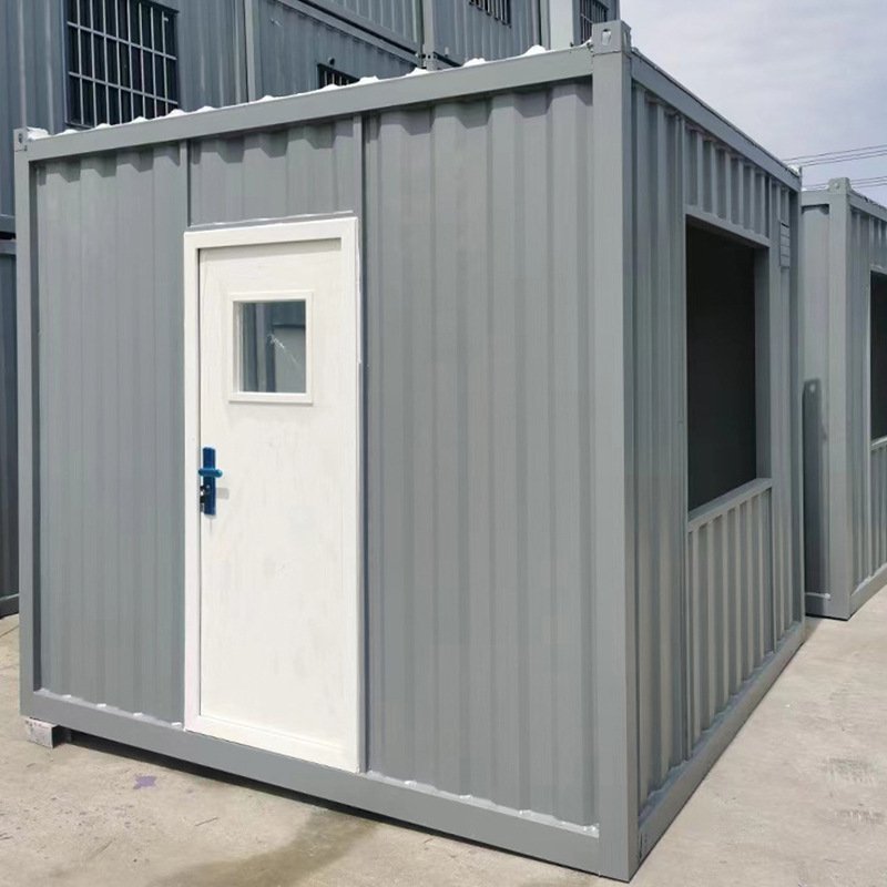 波纹箱集装箱房子建筑工地工人宿舍集装箱房彩钢板活动板批发