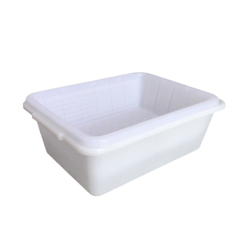 加大加厚双层沥水篮塑料厨房洗猫砂菜篮洗菜酒店盆篮子浸泡淘米箩,餐饮具,洗菜盆/沥水篮/漏水筛,淘宝优惠券,粉丝福利购,淘宝优惠卷