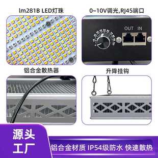 条状植物补光灯定制600瓦全光谱led生长灯植物专用灯贴牌工厂批发