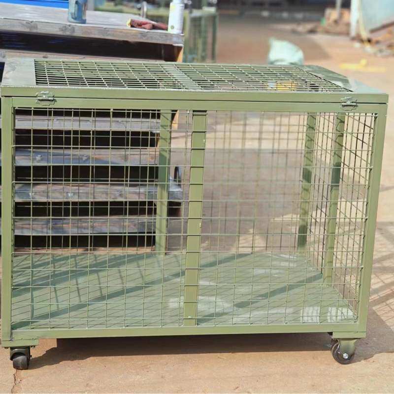 仓储网箱可拆卸带轮托盘野营装备箱物资带收纳转运周转箱可叠放