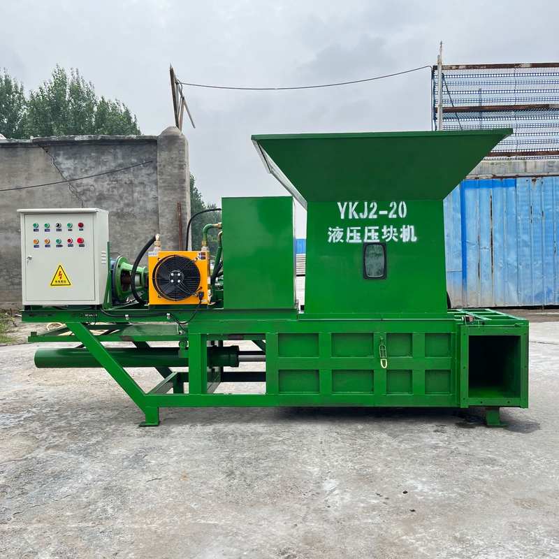 玉米秸秆牧草皇竹草象草青贮黄贮全自动压块机青储打包机