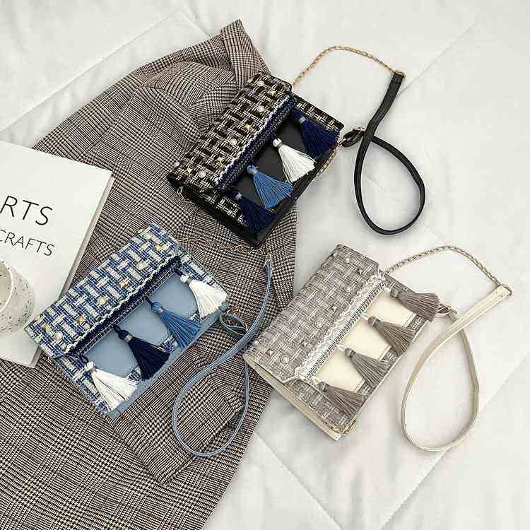 新品 厂家直销新款民族风流苏休闲斜挎女包度假潮单肩包小方包,箱包皮具/热销女包/男包,小方包,淘宝优惠券,粉丝福利购,淘宝优惠卷