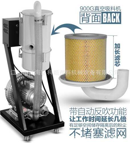 全自动吸料机900G真空上料机塑料颗粒填料机欧式吸料机