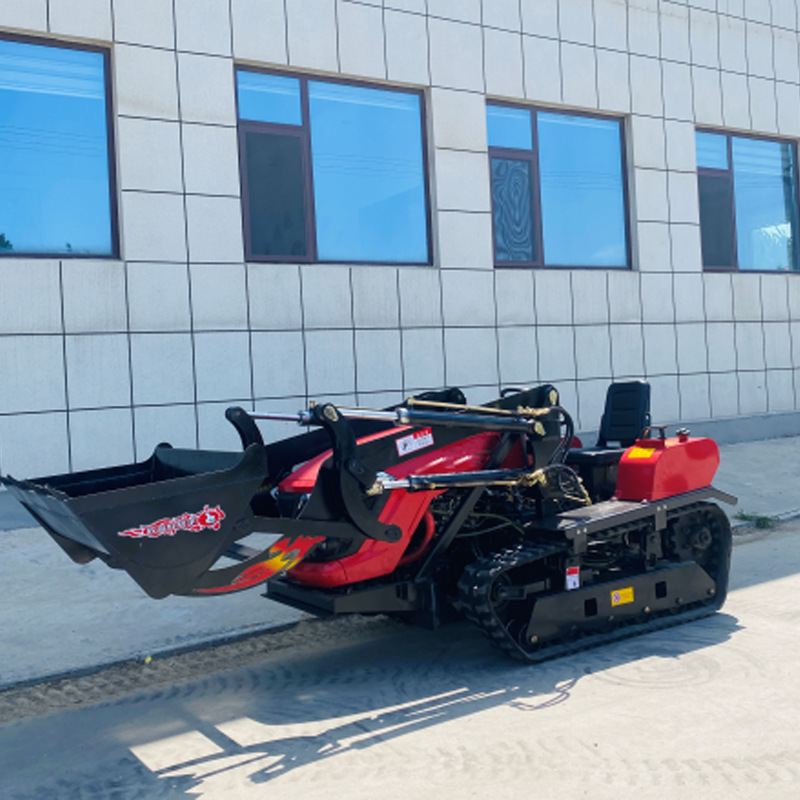 海拓制造小型履带拖拉机 多地形果园荒地田园管理机 农用多功能用