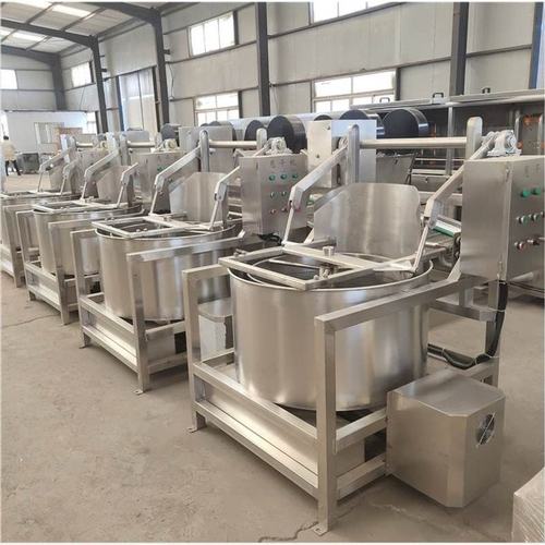 油炸食品鱼豆腐脱油设备虾仁铁屑脱水机全自动菜馅蔬菜甩水甩油机